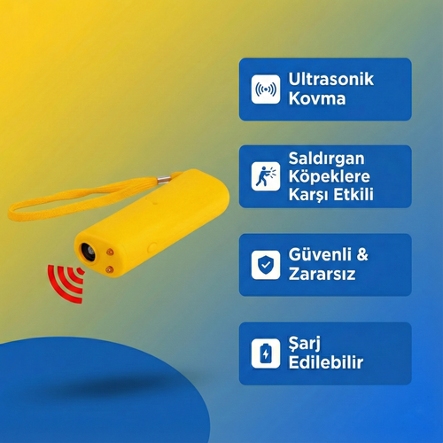 Defendo Ultrasonik Köpek Kovucu Cihaz